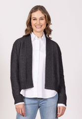 Bailey Cardigan / Kurze offene Strickjacke