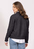 Charcoal  Bailey Cardigan / Kurze offene Strickjacke
