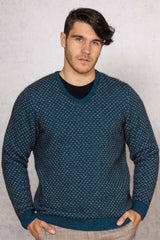 Birdseye Vee / Pullover V-Ausschnitt