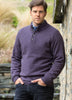 Grape  Vickers Half Button / Stehbundpullover Knopfleiste
