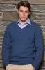 Cornflower  Pullover V-Ausschnitt