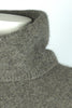 Taupe-Ebony  Pullover Rollkragen