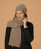 Moss Baggie Beanie / Mütze Rand mit Rippe