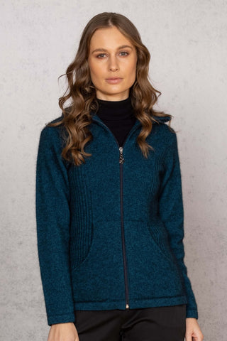 Strickjacke / Market Day Jacket Merinowolle Possum (Opossum)